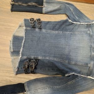 Guess Denim Moto Jacket NWT